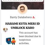MERA ID UNBAN KARO HARAMI KUTO Profile Picture